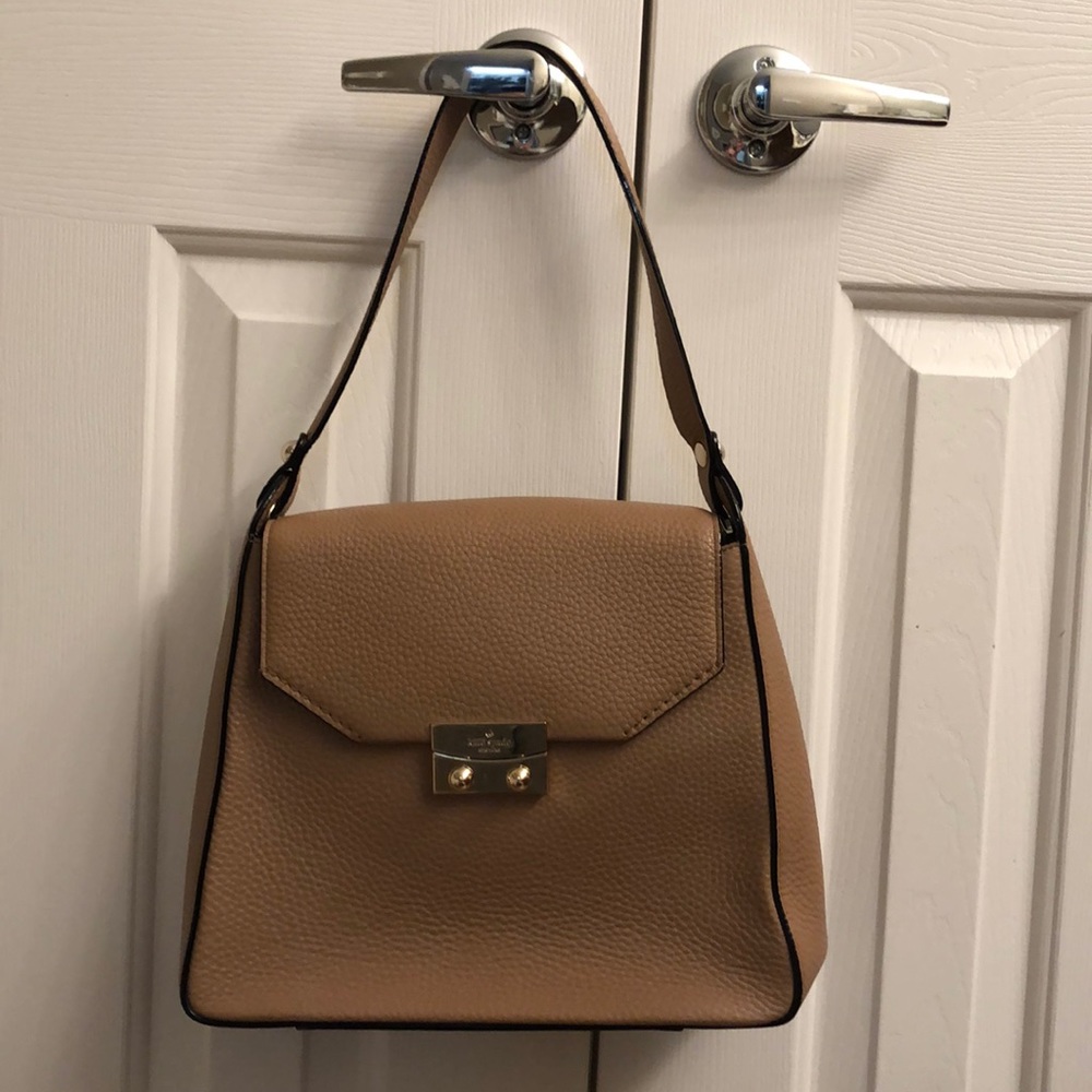 Kate Spade tan shoulder bag
